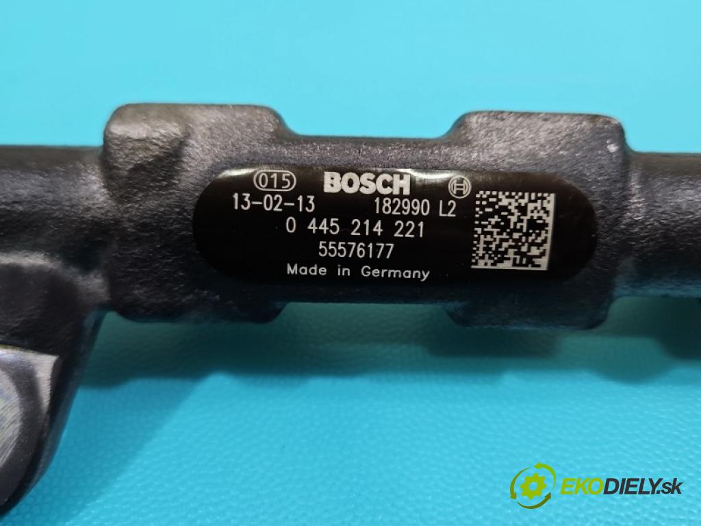 Opel Zafira C 2012-2019 Tourer 2.0 cdti 110 HP manual 81 kW 1956 cm3 5- lišta vstrekovacia 0445214221 (Vstrekovacia lišta)