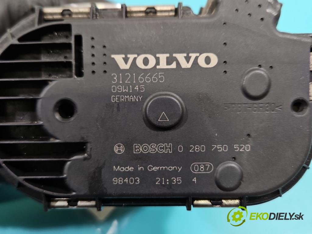 Volvo XC60 I 2008-2017 2.4 D5 185 HP automatic 136 kW 2400 cm3 5- klapka 31216665 (Škrtiaca klapka)