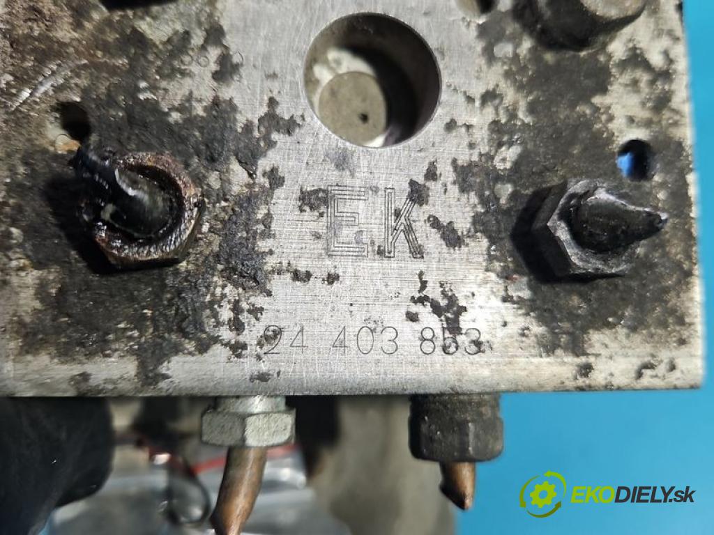 Opel Astra II 1998-2009 1.8 16V 125 hp manual 92 kW 1796 cm3 2- čerpadlo abs 0265202479 (Pumpa ABS)