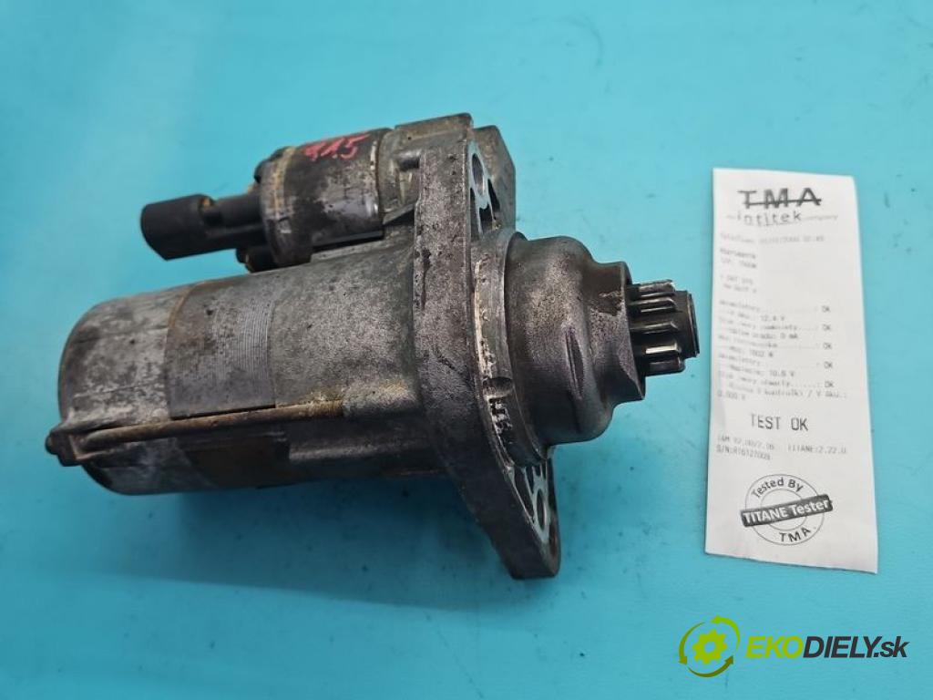 Vw Golf V 2003-2009 1.9 tdi 105 HP manual 77 kW 1896 cm3 5- štartér 02Z911033H (Štartér)