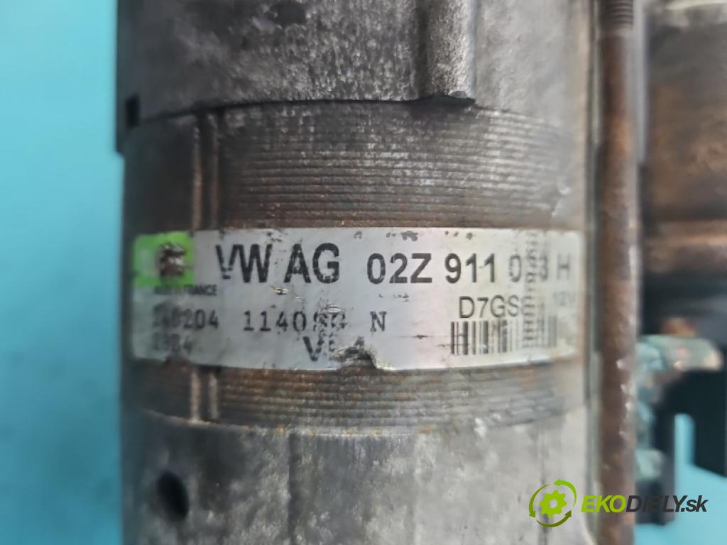 Vw Golf V 2003-2009 1.9 tdi 105 HP manual 77 kW 1896 cm3 5- štartér 02Z911033H (Štartér)