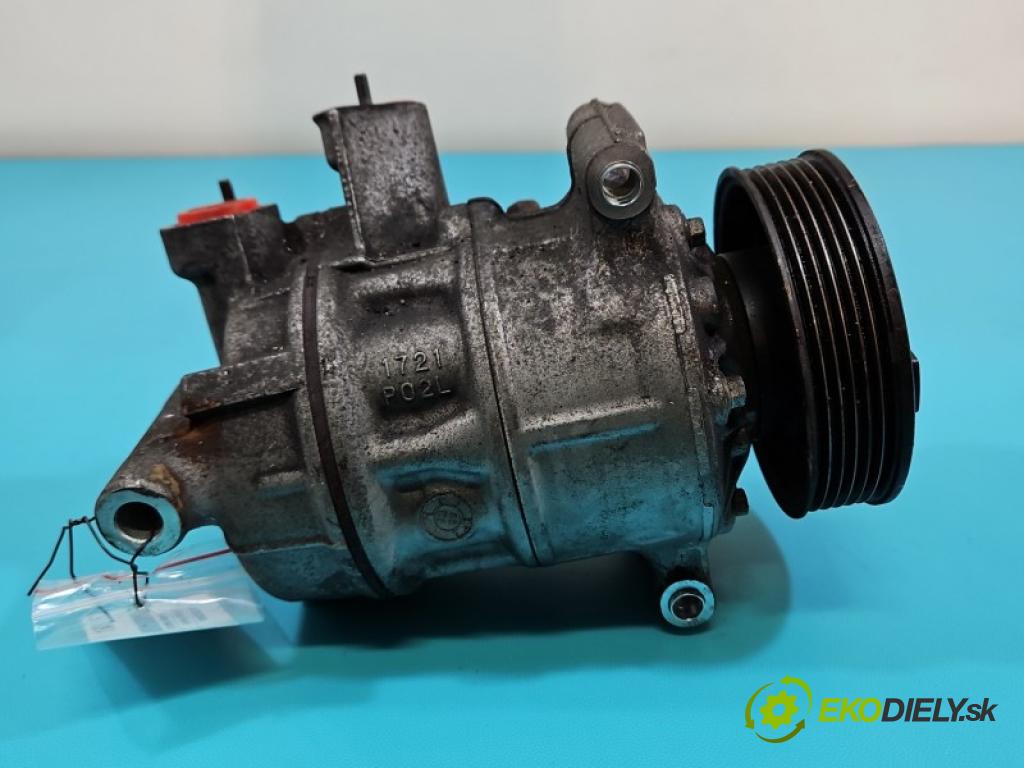 Vw Polo V 6R 2009-2017 1.2 TSI 105 HP manual 77 kW 1197 cm3 5- Kompresor: klimatizácie 5K0820803C (Kompresor klimatizácie)