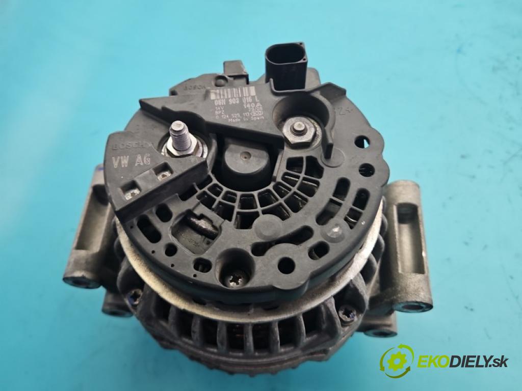 Audi A4 B8 2007-2015 1.8 TFSI 160 HP manual 118 kW 1798 cm3 5- Alternator 06H903016L (Alternátor)