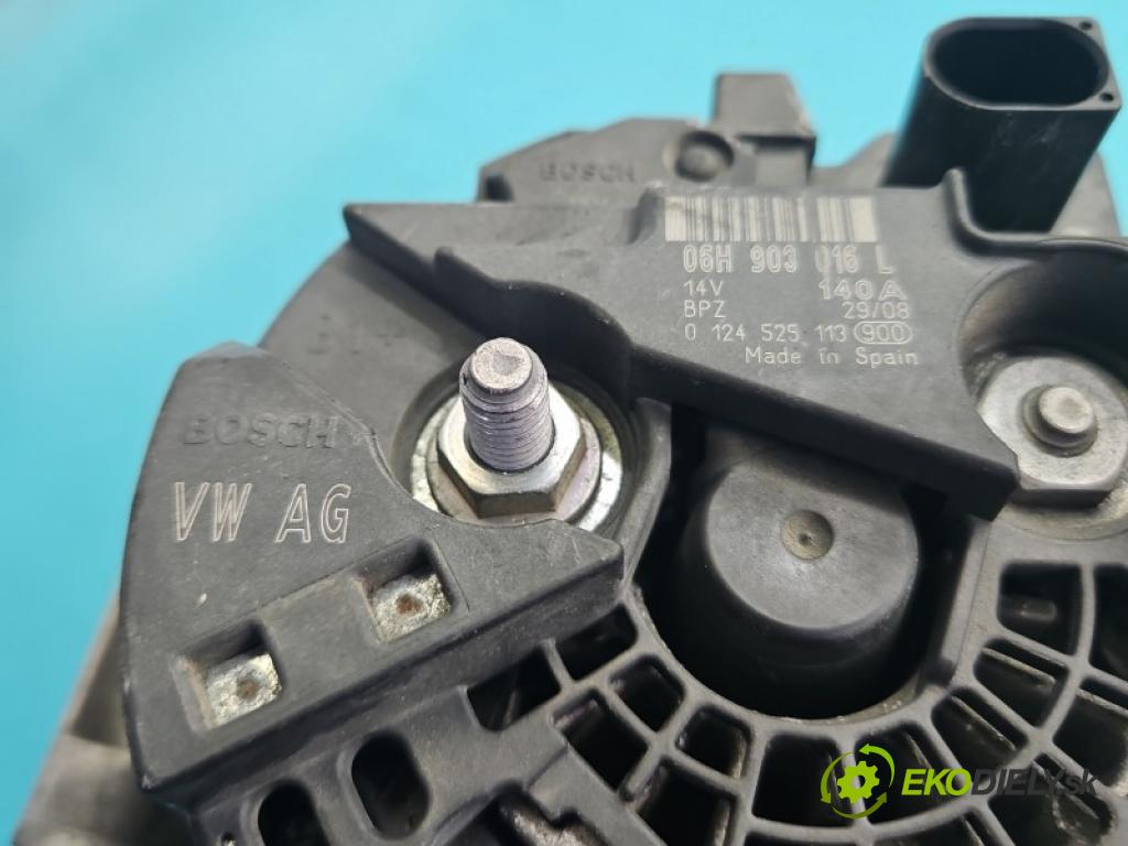 Audi A4 B8 2007-2015 1.8 TFSI 160 HP manual 118 kW 1798 cm3 5- Alternator 06H903016L (Alternátor)