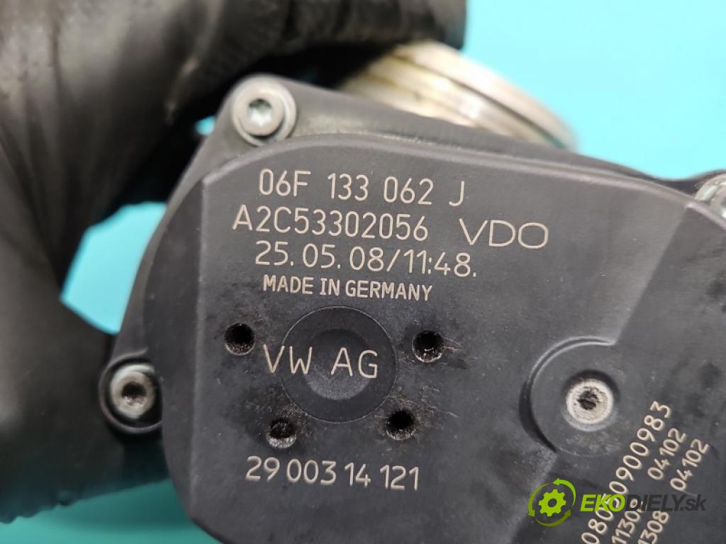 Audi A4 B8 2007-2015 1.8 TFSI 160 HP manual 118 kW 1798 cm3 5- klapka 06F133062J (Škrtiaca klapka)