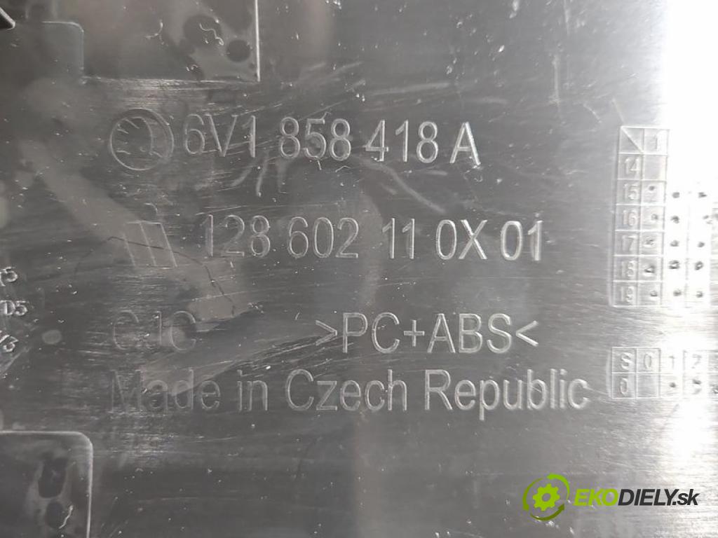 Skoda Fabia III 2014-2021 1.0 MPI CHY CHYB 75 hp manual 55 kW 999 cm3 5- lišta ozdobná interiéry: 6V1858418A