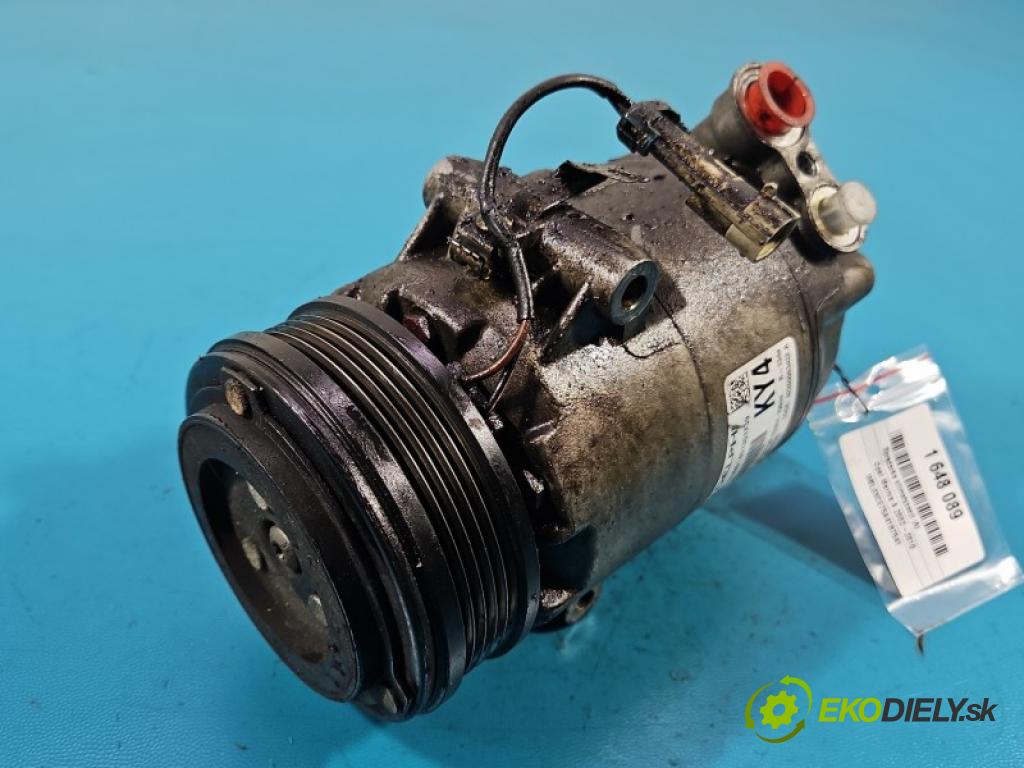 Opel Meriva A 2002-2010 1.4 16V 90 hp manual 66 kW 1364 cm3 5- Kompresor: klíma 13322145 (Kompresor klimatizace)