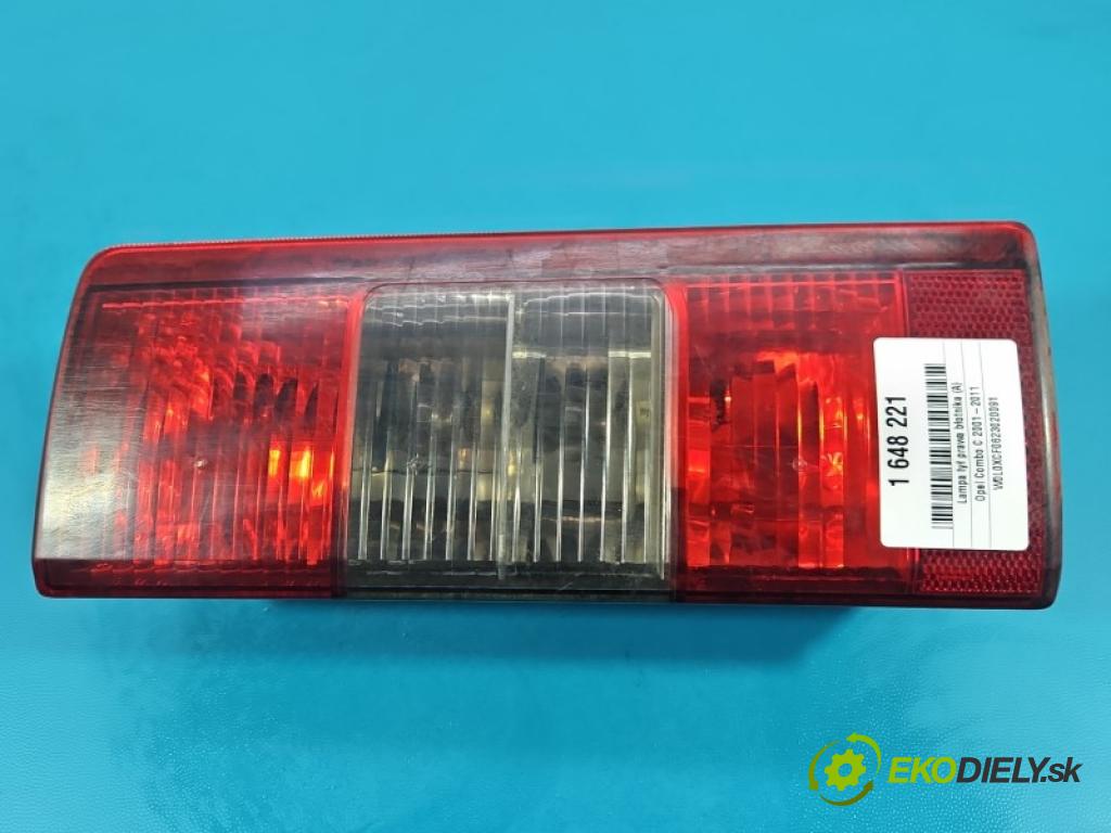 Opel Combo C 2001-2011 1.6 8V 87 hp manual 64 kW 1598 cm3 5- světlo zadní pravé blatník: