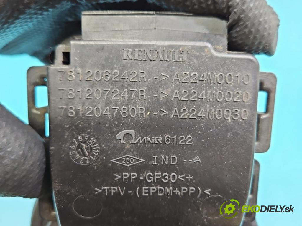 Renault Megane IV 2016-2024 1.2 408 132  HP manual 97 kW 1197 cm3 5- Klapka nádrže palivo 781206242R (Kľučka dverí ostatné)
