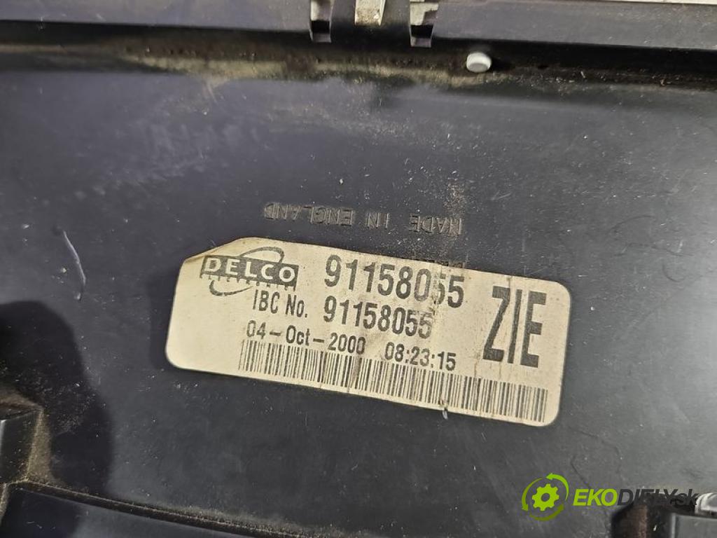 Opel Frontera B 1998-2004 2.2 16V 136hp manual 100 kW 2198 cm3 3- Přístrojová deska 91158055 (Přístrojová deska)