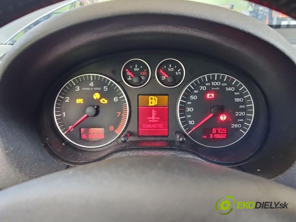 Audi A3 8P 2003-2012 1.6 8V 102 hp manual 75 kW 1585 cm3 3- Přístrojová deska 8P0920930G (Přístrojová deska)