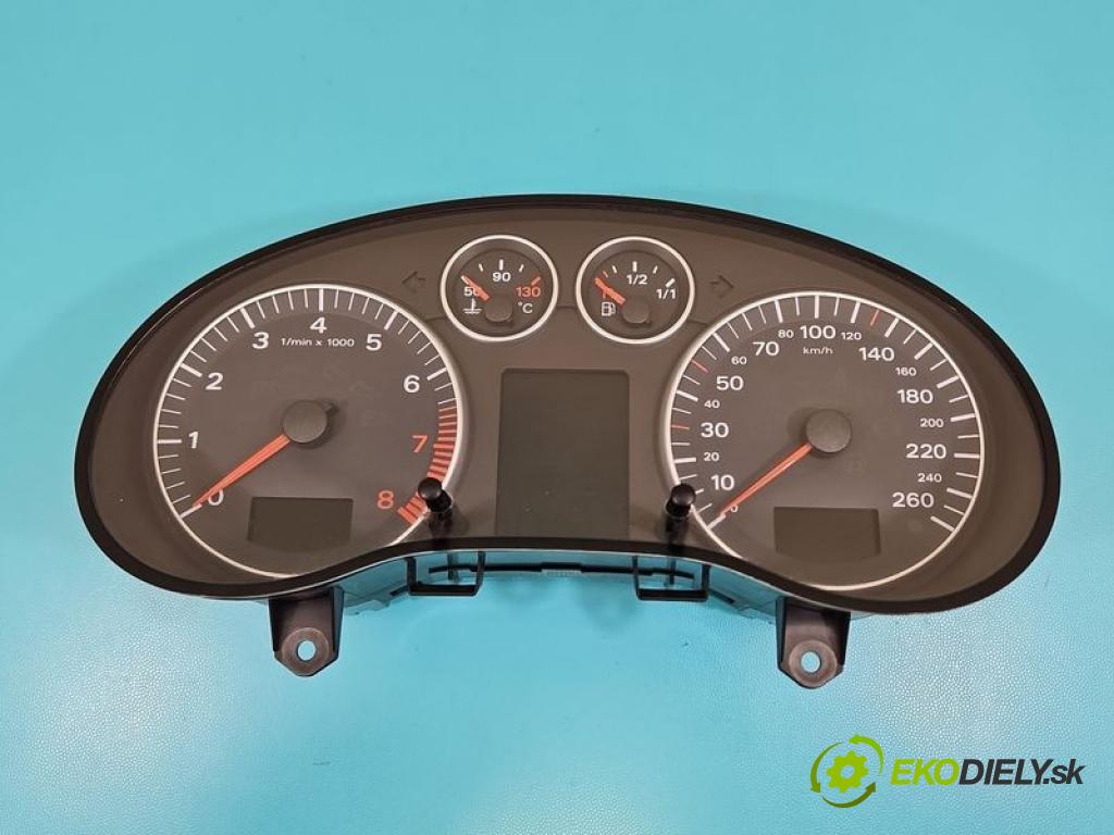 Audi A3 8P 2003-2012 1.6 8V 102 hp manual 75 kW 1585 cm3 3- Přístrojová deska 8P0920930G (Přístrojová deska)