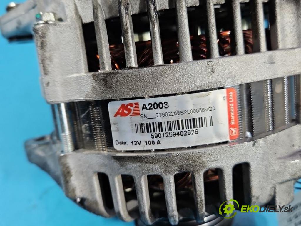 Opel Astra III 2004-2014 1.7 cdti 101 HP manual 74 kW 1686 cm3 5- Alternator (Alternátor)