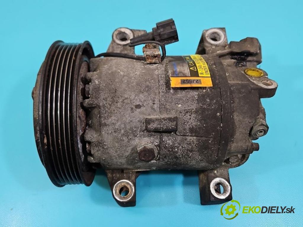 Nissan Almera N16 2000-2006 1.5 16V 98 hp manual 72 kW 1497 cm3 3- Kompresor: klíma 926009F510 (Kompresor klimatizace)