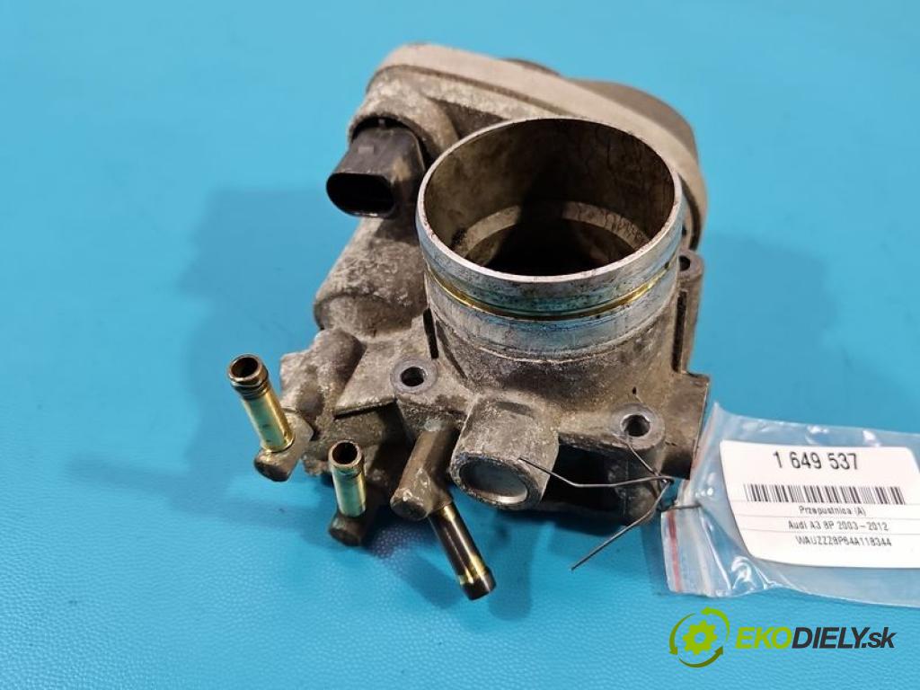 Audi A3 8P 2003-2012 1.6 8V 102 HP manual 75 kW 1585 cm3 3- klapka 06A133062AB (Škrtiaca klapka)