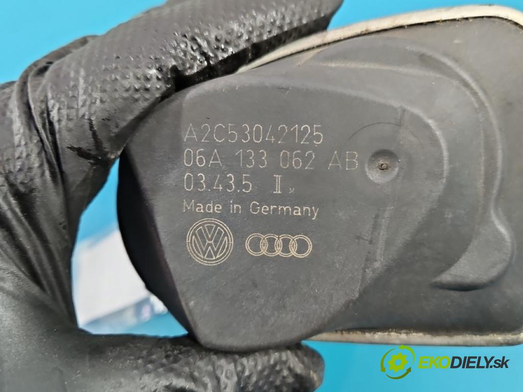 Audi A3 8P 2003-2012 1.6 8V 102 HP manual 75 kW 1585 cm3 3- klapka 06A133062AB (Škrtiaca klapka)