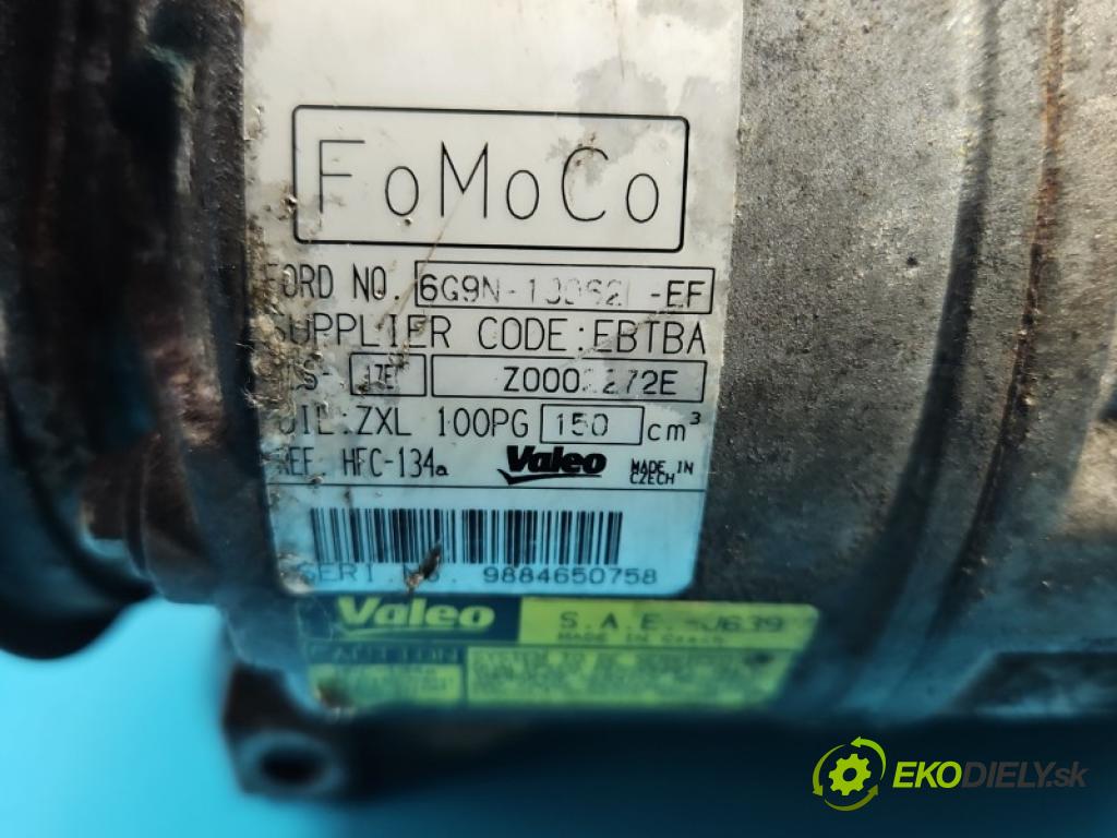 Ford Mondeo Mk4 2007-2014 2.5 T 220KM manual 162 kW 2521 cm3 5- Kompresor: klíma 6G9N-100S21-EF (Kompresor klimatizace)