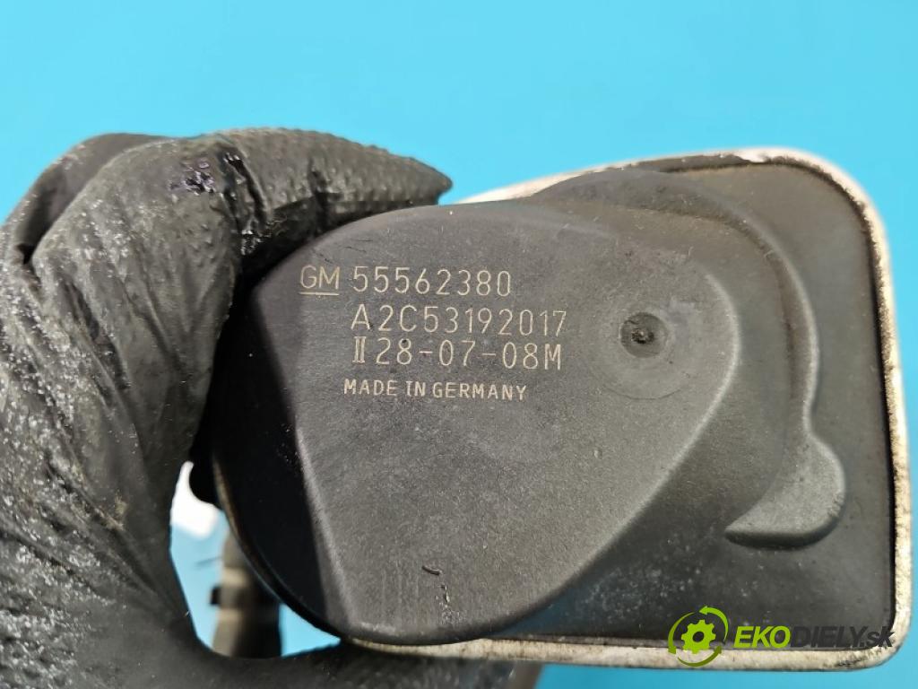 Opel Astra III 2004-2014 1.8 16V 140 hp manual 103 kW 1796 cm3 5- škrticí klapka 55562380 (Škrticí klapka)