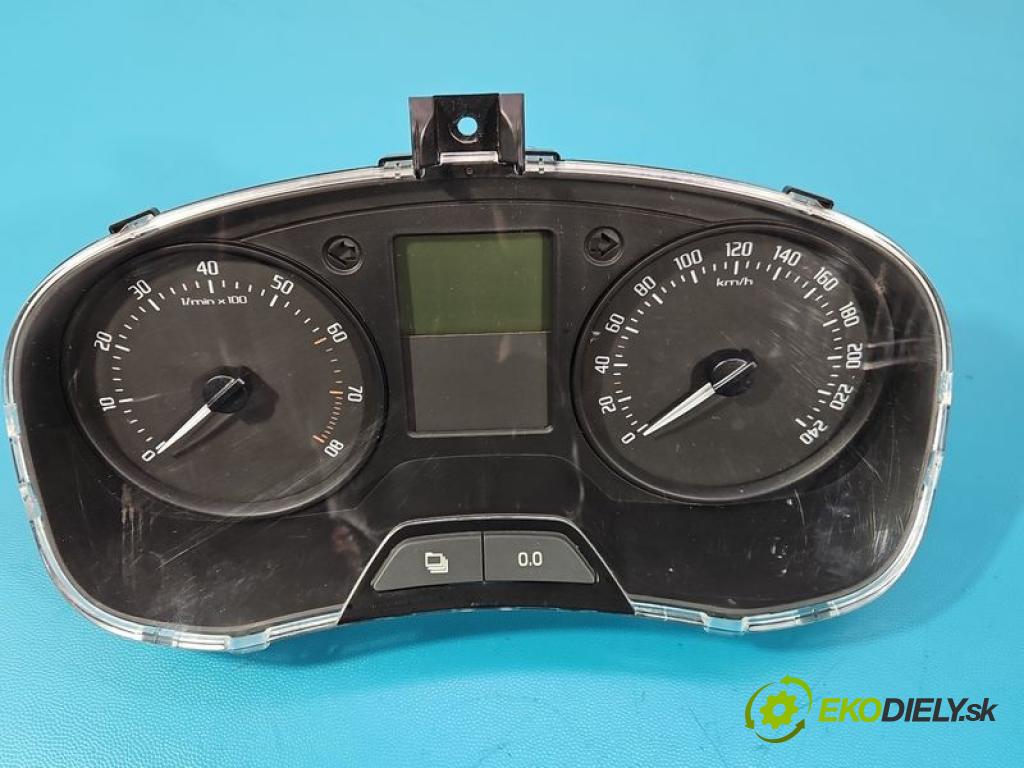 Skoda Fabia II 2007-2014 1.2 TSI 105 hp manual 77 kW 1197 cm3 5- Přístrojová deska 5J0920801M (Přístrojová deska)