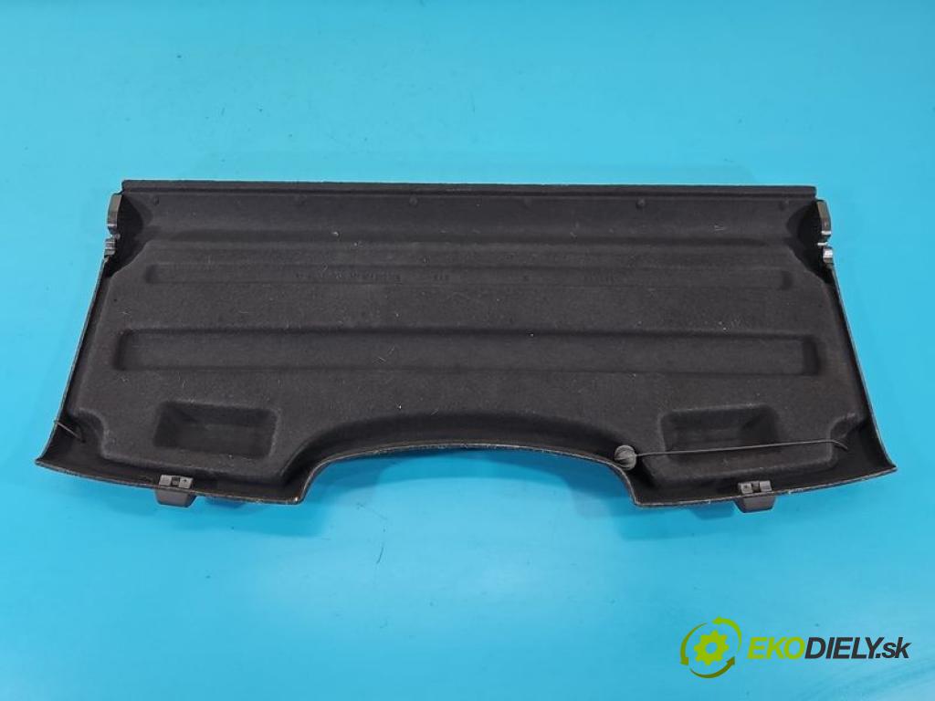 Skoda Fabia II 2007-2014 1.2 TSI 105 hp manual 77 kW 1197 cm3 5- pláto zadní  (Kryt zavazadlového prostoru)