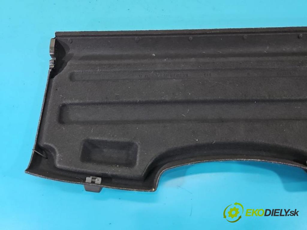 Skoda Fabia II 2007-2014 1.2 TSI 105 hp manual 77 kW 1197 cm3 5- pláto zadní  (Kryt zavazadlového prostoru)