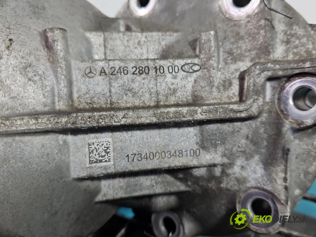 Mercedes CLA C117 X117 2013-2019 2.0 T 184 hp automatic 135 kW 1991 cm3 4- Redukce: A2462801000