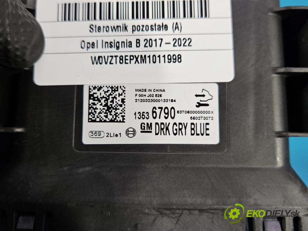 Opel Insignia B 2017-2022 2.0 cdti 174 HP automatic 128 kW 1995 cm3 5- riadiaca jednotka ostatné 13536790