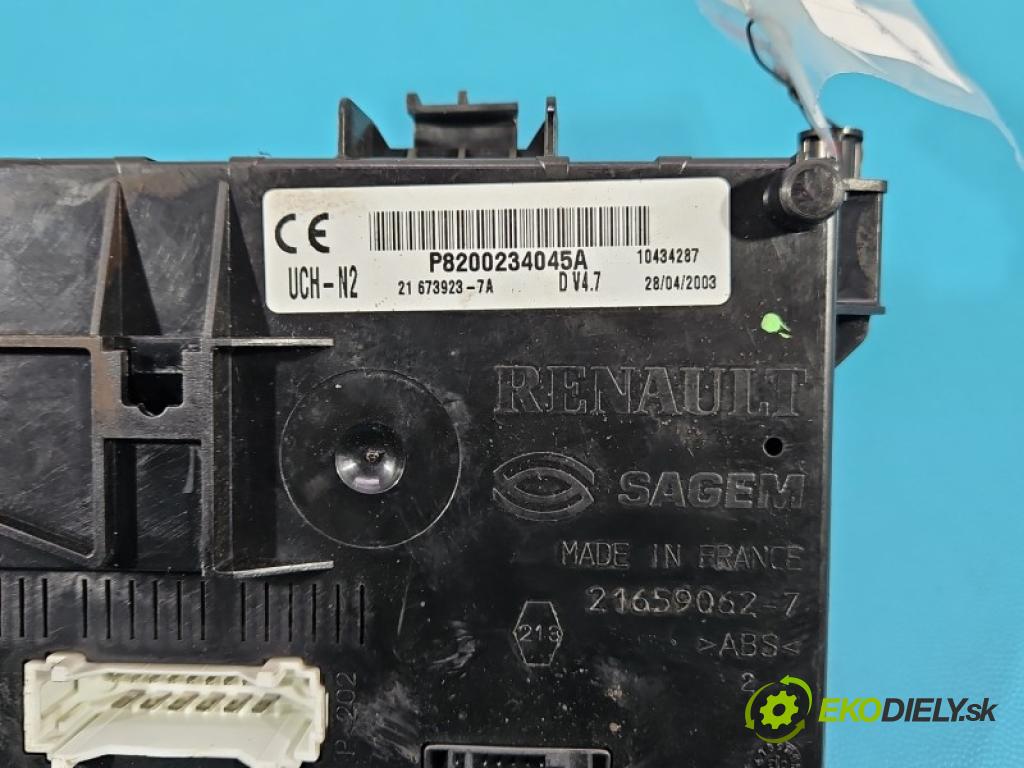 Renault Clio II 1998-2012 1.4 16V 98 HP manual 72 kW 1390 cm3 3- riadiaca jednotka ostatné P8200234045A