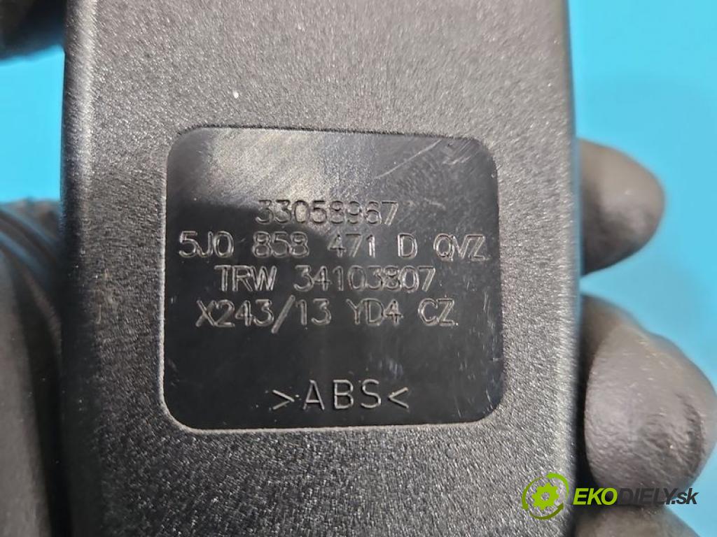 Skoda Fabia II 2007-2014 1.2 TSI 105 hp manual 77 kW 1197 cm3 5- polštáře: vzduchové soubor: 5J0858471D