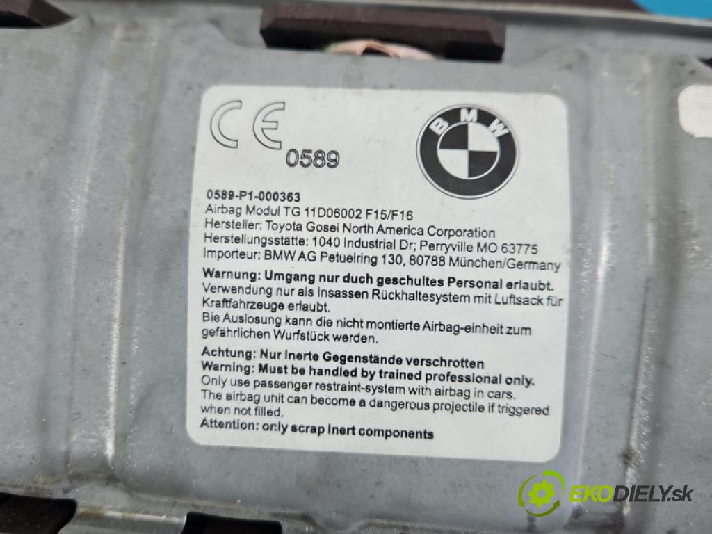Bmw X5 F15 2013-2018 4.4 V8 automatic 330 kW 4395 cm3 5- Polštář: vzduch: 16B1406M05008