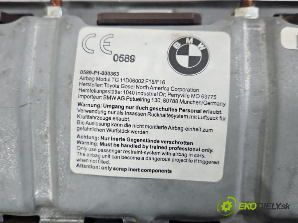 Bmw X5 F15 2013-2018 4.4 V8 automatic 330 kW 4395 cm3 5- Polštář: vzduch: 9311685051