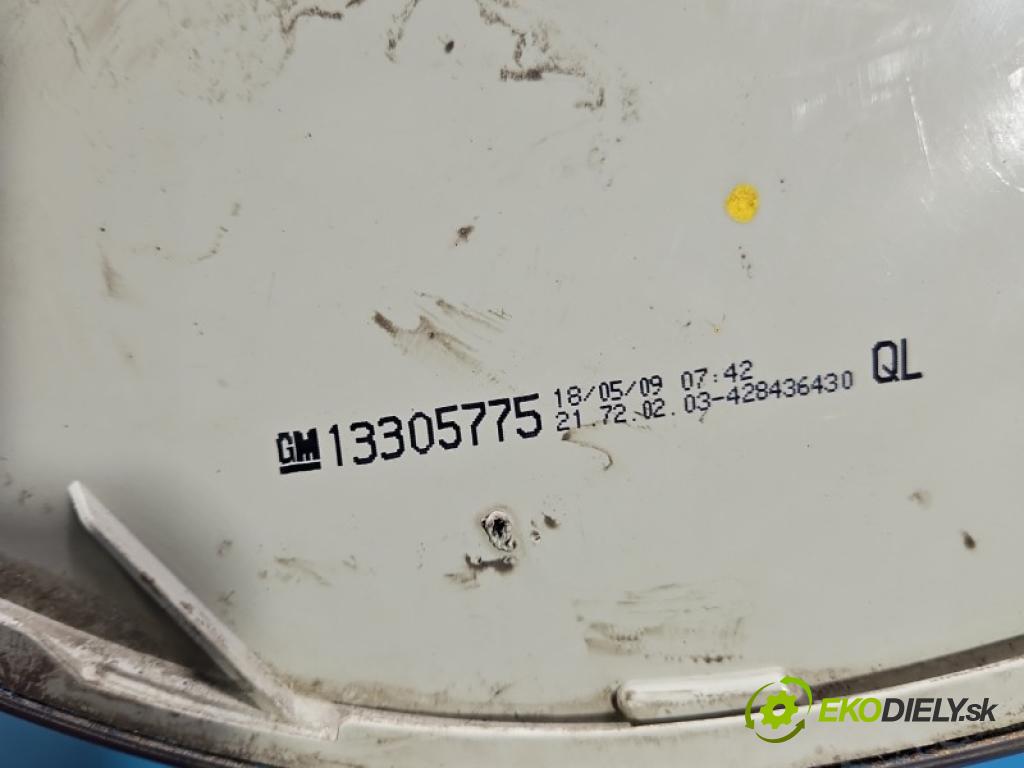 Opel Zafira B 2005-2014 1.6 16V 116 hp manual 85 kW 1598 cm3 5- světlo zadní pravé blatník: 13305775