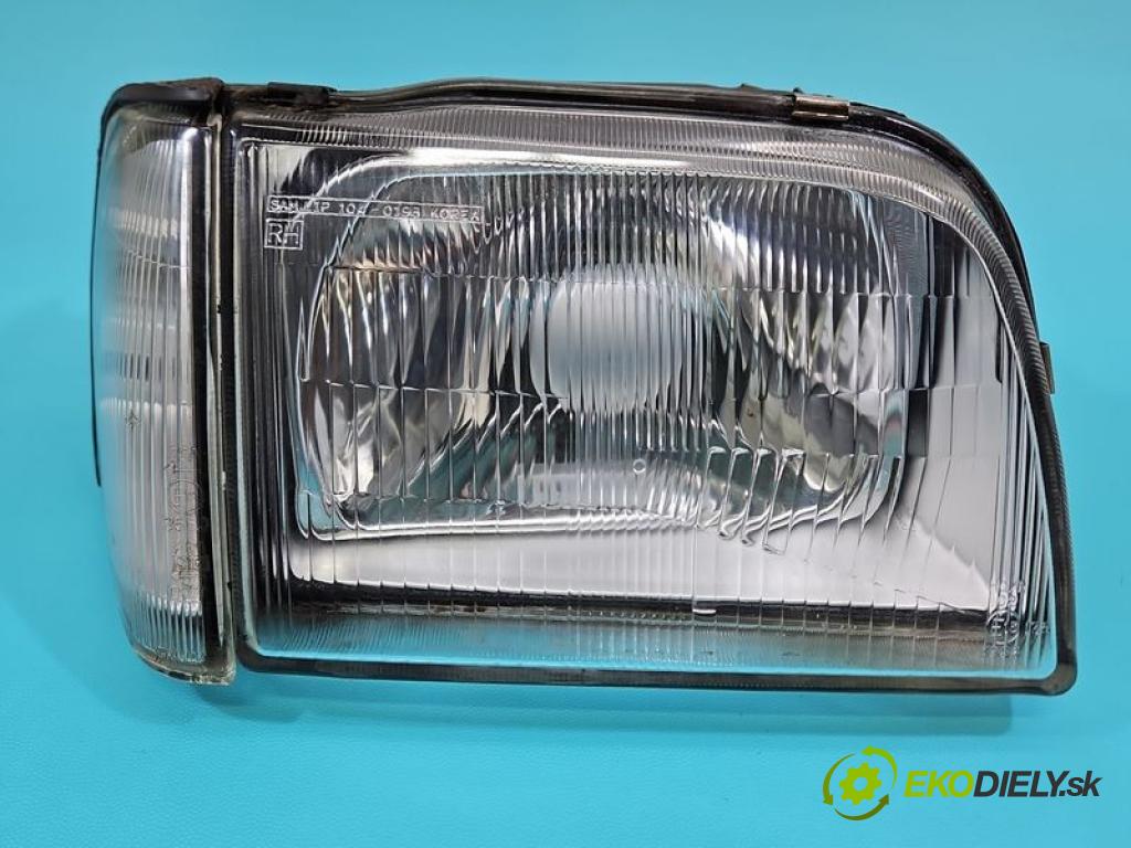 Daewoo Tico 0.8 plyn: 41 hp manual 30 kW 796 cm3 5- světlo pravý  (Pravé přední světlo)