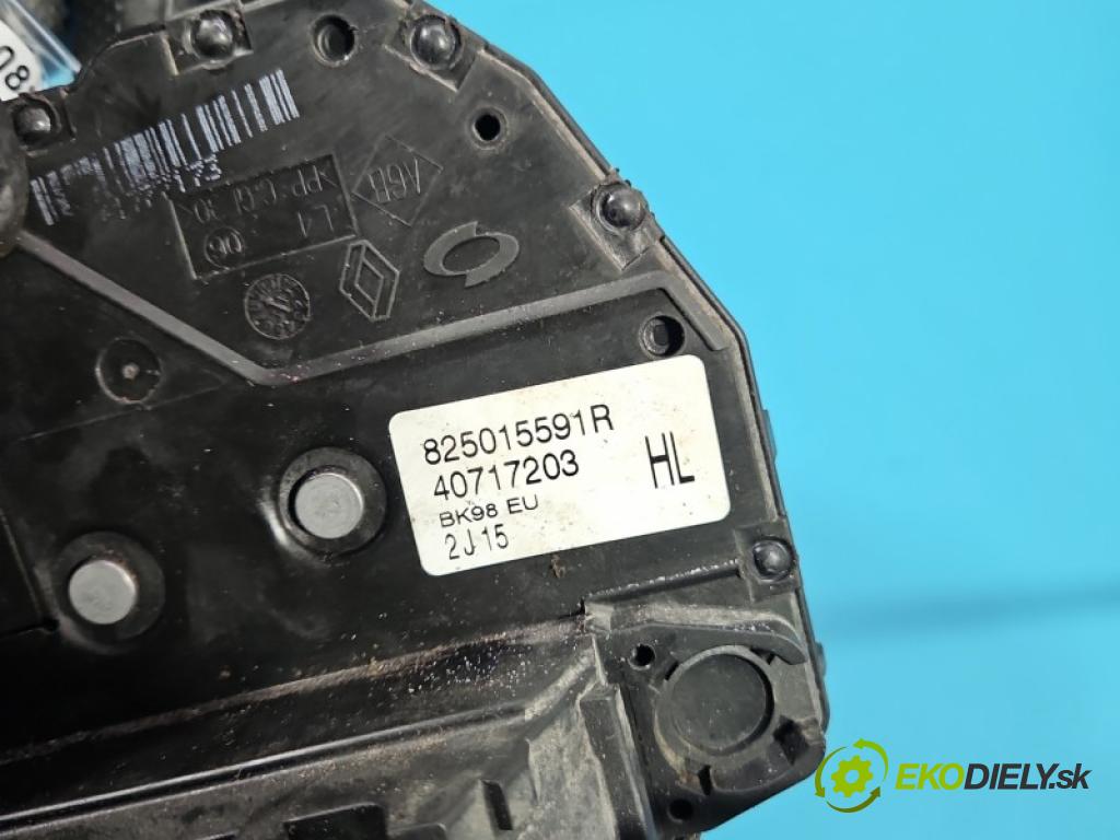 Renault Clio IV 2012-2020 1.2 16V 73 hp manual 54 kW 1149 cm3 5- zámek zadní levý 825015591R
