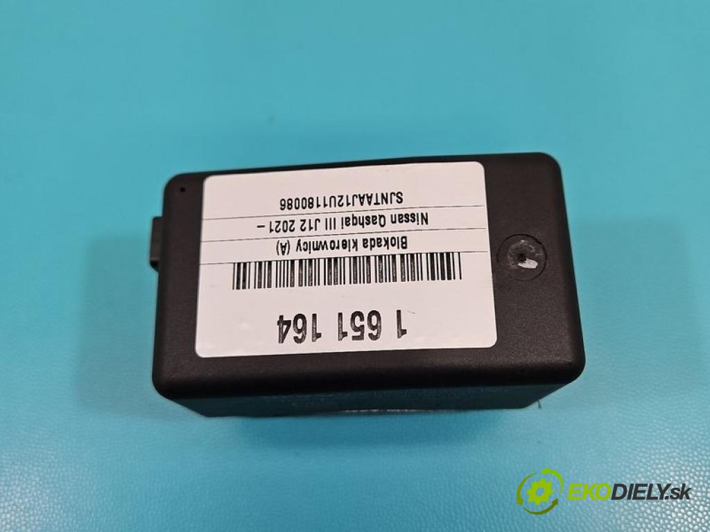 Nissan Qashqai III J12 2021- 1.3 DIG-T 140 hp manual 103 kW 1332 cm3 5- Blokada: řízení: 487007831R (Řízení ostatní)