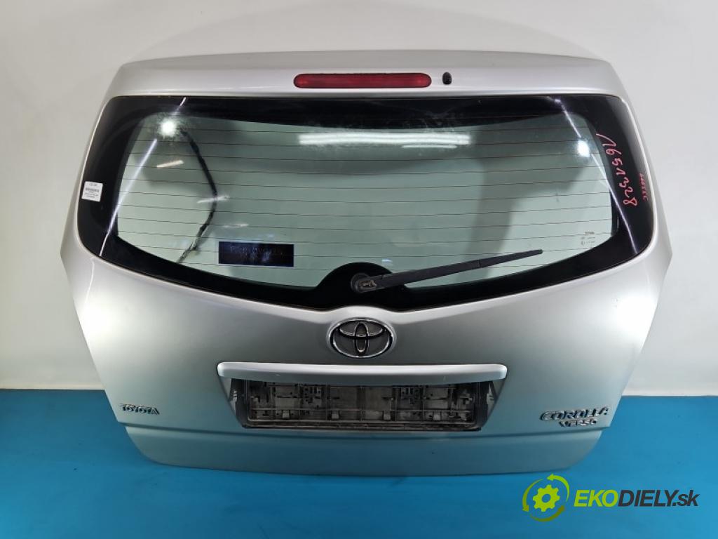 Toyota Corolla Verso II 2004-2009 1.8 vvti 1ZZ 129 hp manual 95 kW 1794 cm3 5- zadní kufrové dveře  (Zadní kapota (kufr))