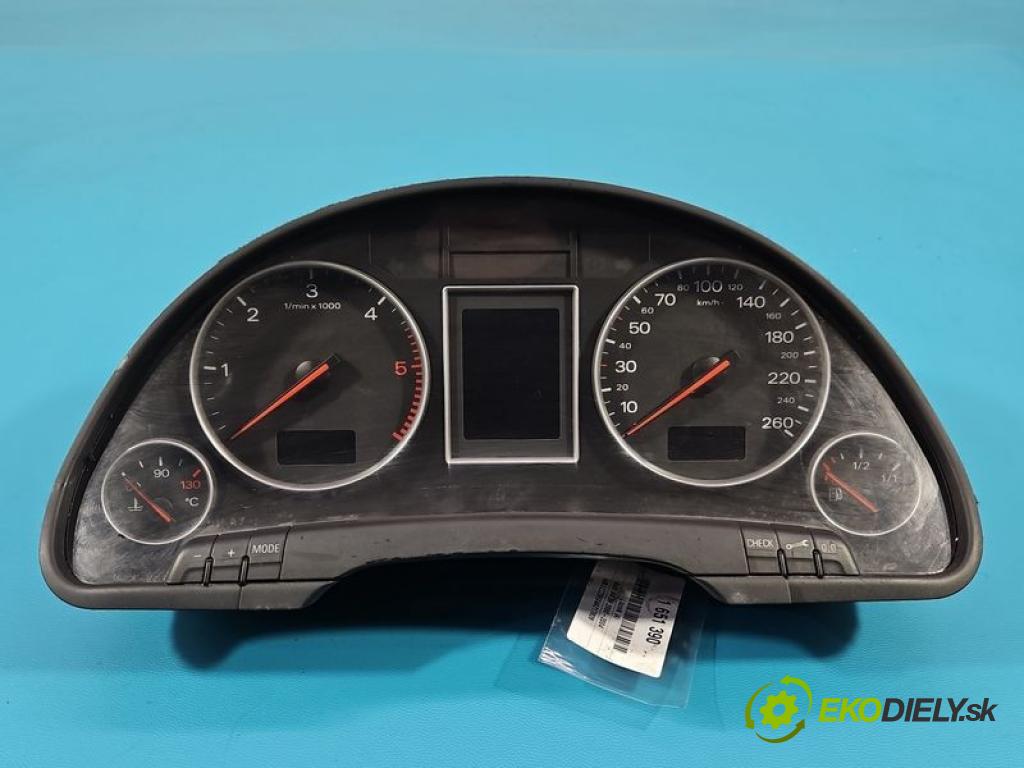Audi A4 B6 2000-2004 1.9 tdi 131 hp manual 96 kW 1896 cm3 5- Přístrojová deska 0263626045 (Přístrojová deska)