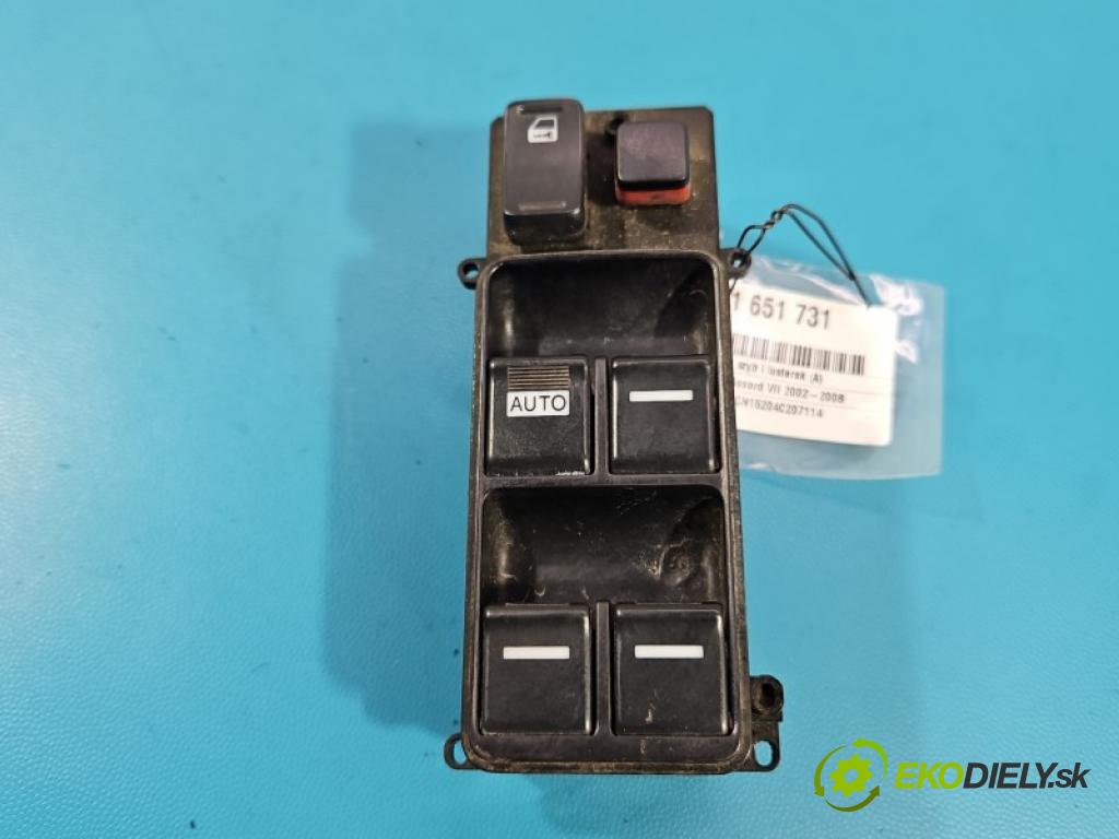 Honda Accord VII 2002-2008 2.2 i-CTDI 140 HP manual 103 kW 2204 cm3 4- prepínač okien spätných zrkadiel C8H-HA4G-F91