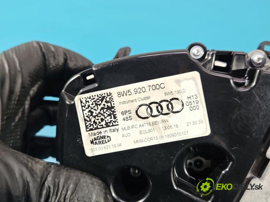 Audi A4 B9 2015-2024 1.4 TFSI 150 hp automatic 110 kW 1395 cm3 4- Přístrojová deska 8W5920700C (Přístrojová deska)