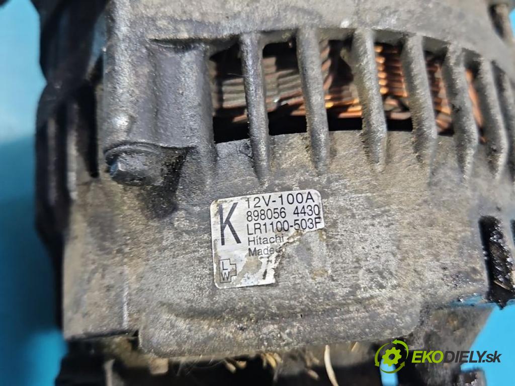 Opel Meriva A 2002-2010 1.7 cdti 101 HP manual 74 kW 1686 cm3 5- Alternator (Alternátor)