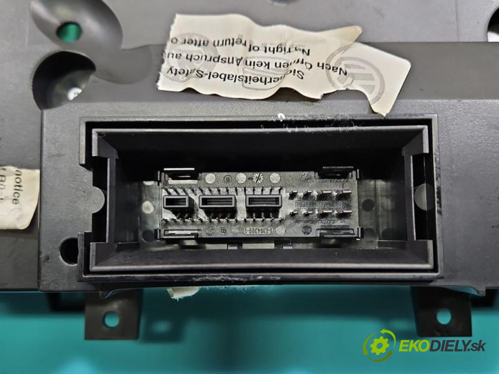 Vw Golf plus 1.9 TDi 105 hp manual 77 kW 1896 cm3 5- Přístrojová deska 1K0920853BX (Přístrojová deska)