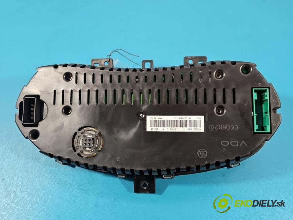 Skoda Fabia II 2007-2014 1.9 tdi BLS 105 hp manual 77 kW 1896 cm3 5- Přístrojová deska 5J0920841C (Přístrojová deska)