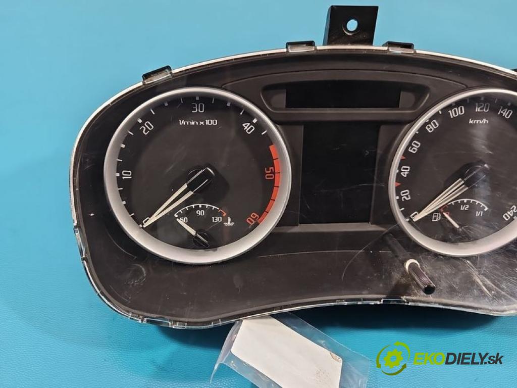 Skoda Fabia II 2007-2014 1.9 tdi BLS 105 hp manual 77 kW 1896 cm3 5- Přístrojová deska 5J0920841C (Přístrojová deska)