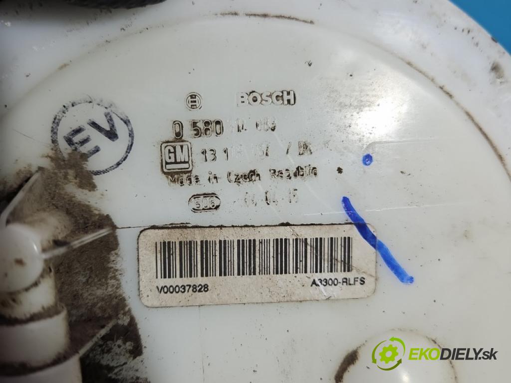 Opel Astra III 2004-2014 1.4 16v 90 hp manual 66 kW 1364 cm3 5- čerpadlo paliva 13119487