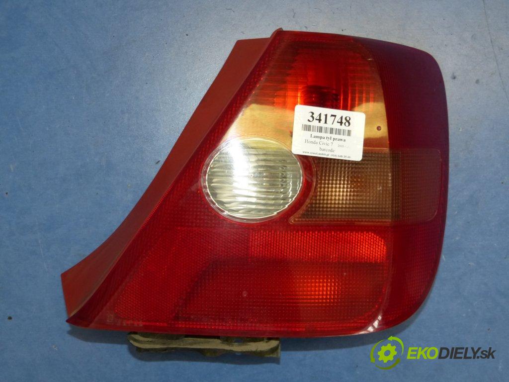 Honda Civic VII 2000-2006 1.7 CDTI 101 HP  74 kW 1700 cm3  Svetlo zad pravá  (Ostatné)