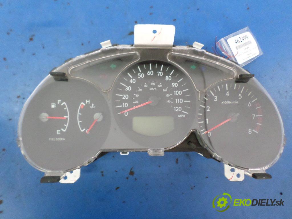 Subaru Forester II SG 2002-2008 2.5 230 HP  169 kW 2500 cm3  Prístrojovka  (Prístrojové dosky, displeje)