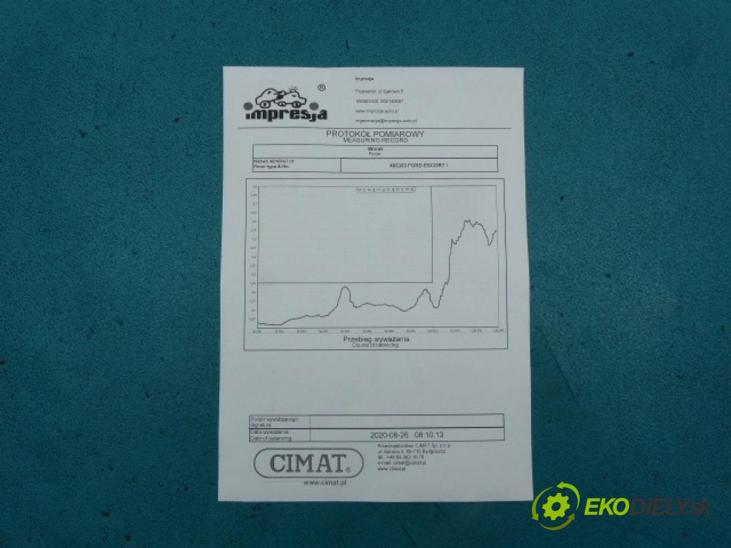 Ford Escort 1.8 TD   1800 cm3  turbodúchadlo, turbo 452014-6 (Turbodúchadlá (kompletné))