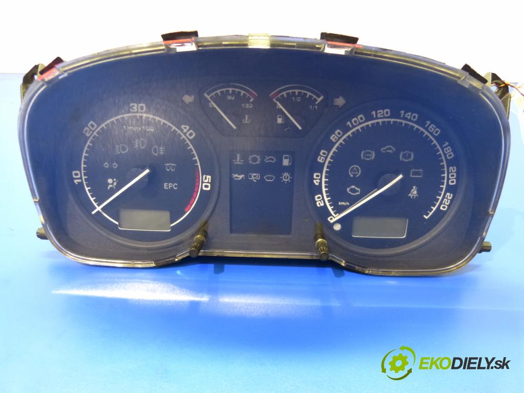 Skoda Octavia I 1996-2010 1.9 TDI 90 hp  66 kW 1900 cm3  prístrojovka 1U0920910F (Přístrojové desky, displeje)