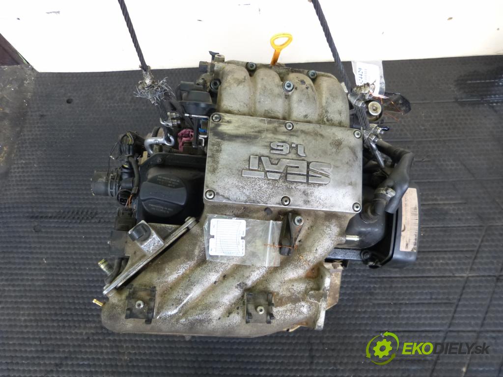 Seat Toledo I 1991-1998 1.6 8V 101 HP  74 kW 1600 cm3  Motor benz.