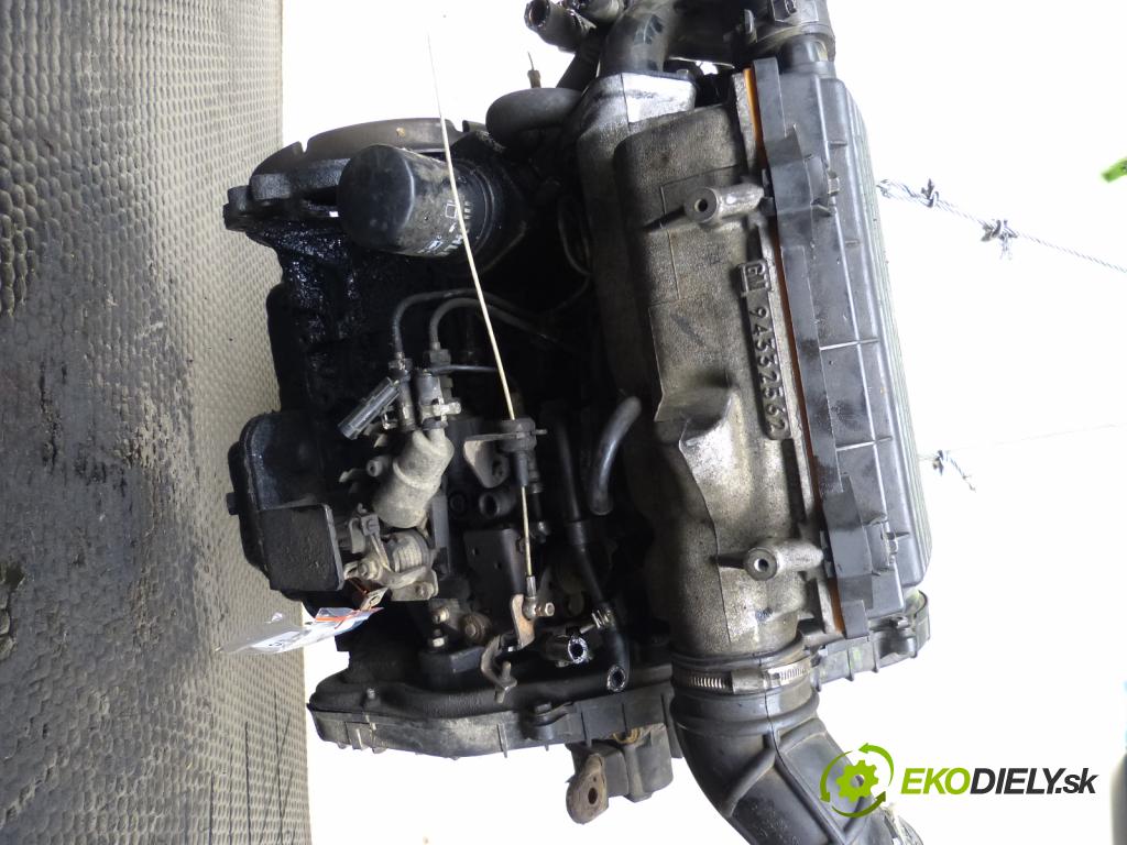 Opel Astra I 1991-2002 1.7 TD Isuzu   1700 cm3  motor DIESLA